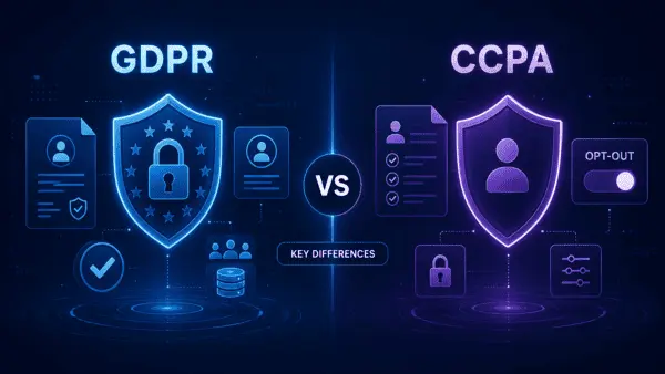 What is the difference between GDPR and CCPA?