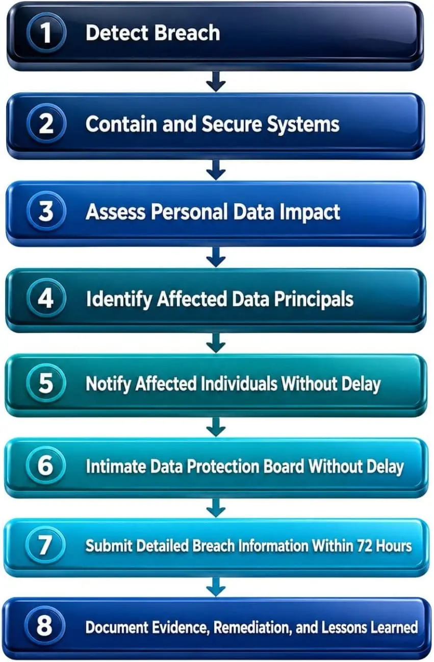 What Is the DPDP Data Breach Notification Workflow