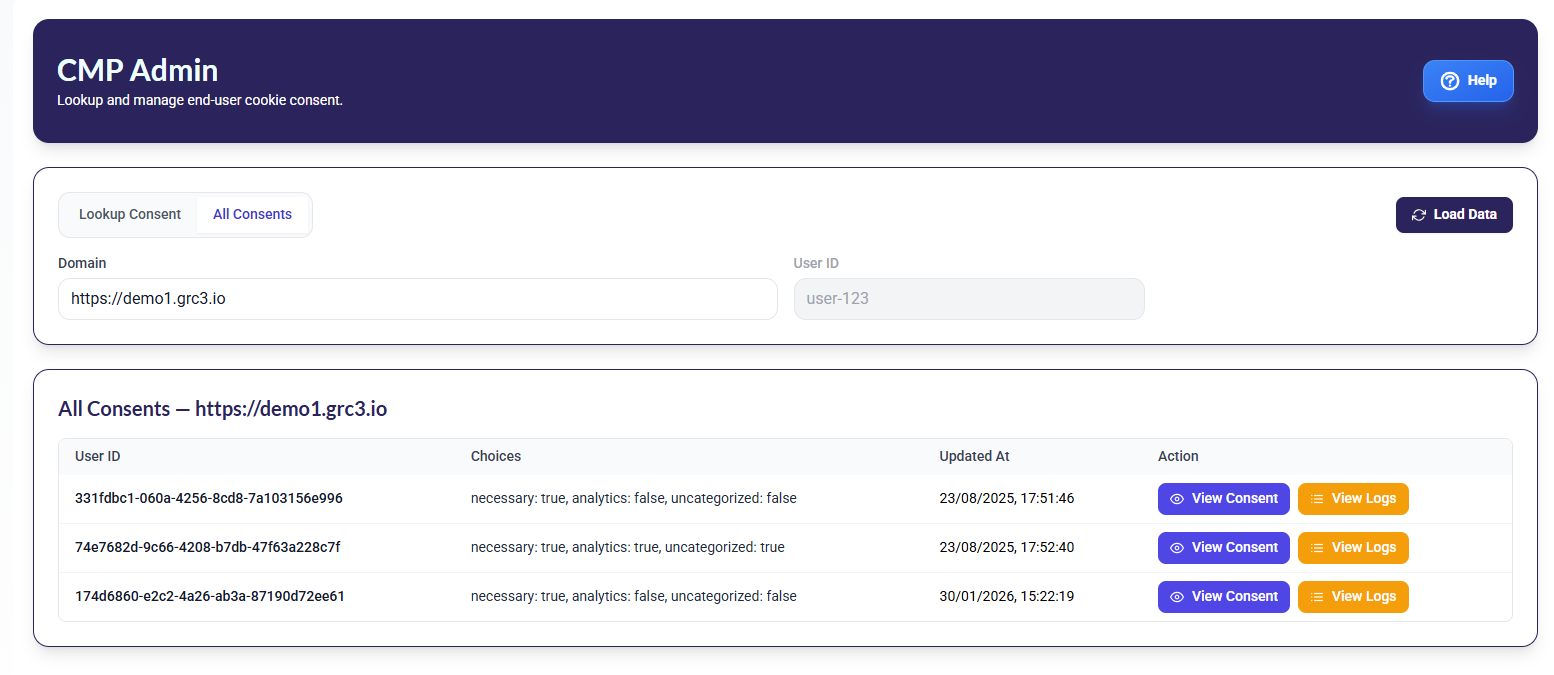 Retention logs preview
